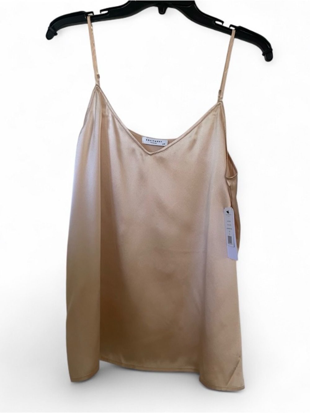 NWT Equipment Silk Layla Cami in French Nude Women’s Size Large